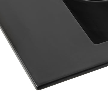 Ancillary 3-Hole 20 in. W x 18.25 in. D Classic Contemporary Rectangular Ceramic Single Sink Basin Vanity Top